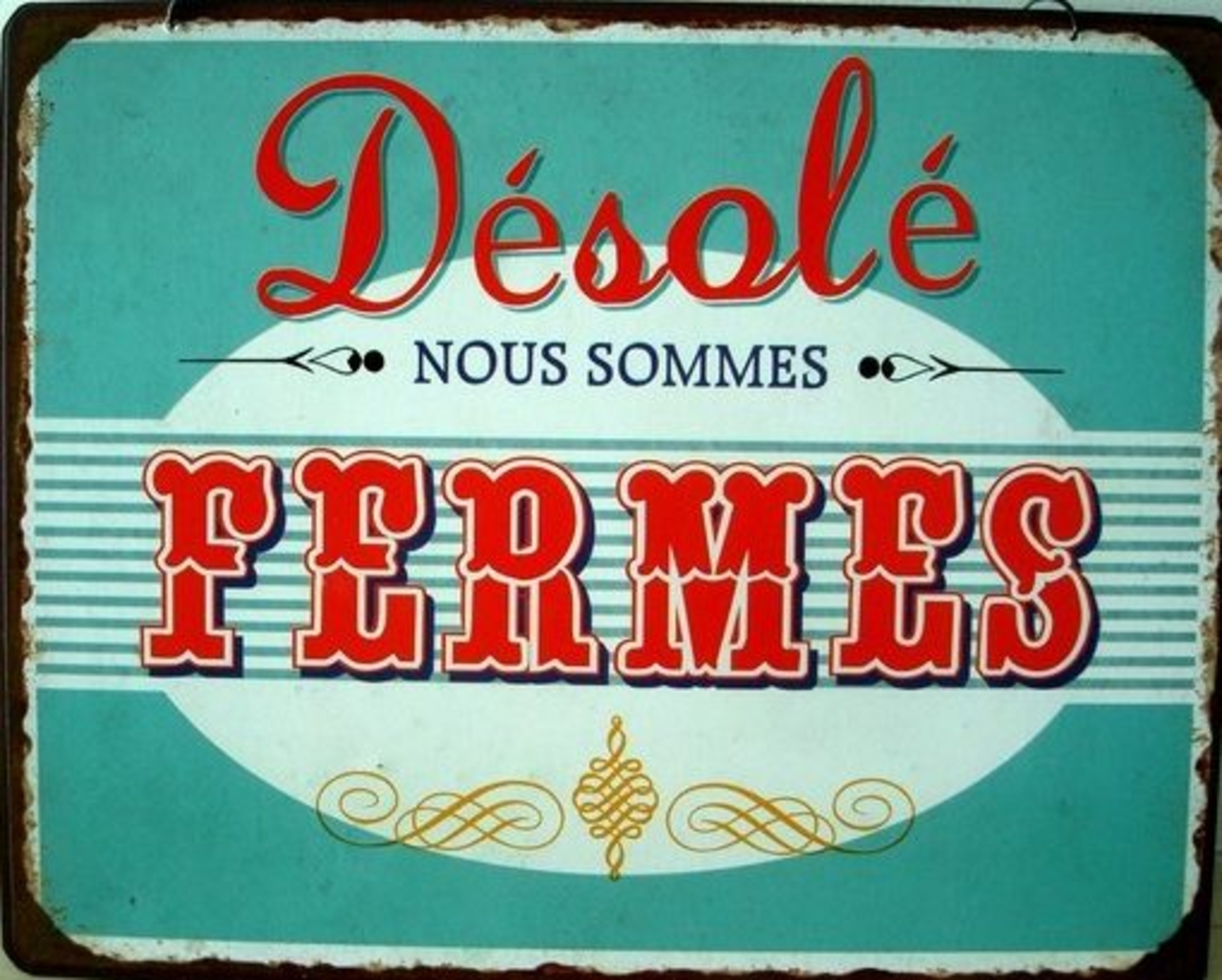 FERMETURE SPÉCIALE